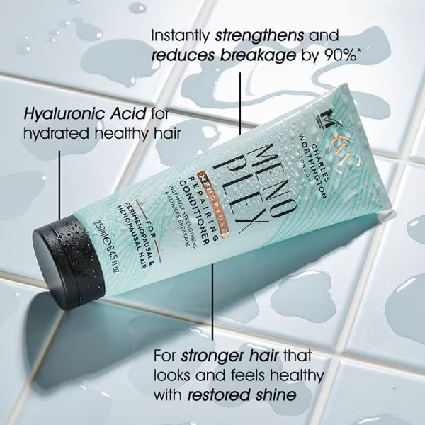 Menoplex repairing conditioner bottle , imported from the UK