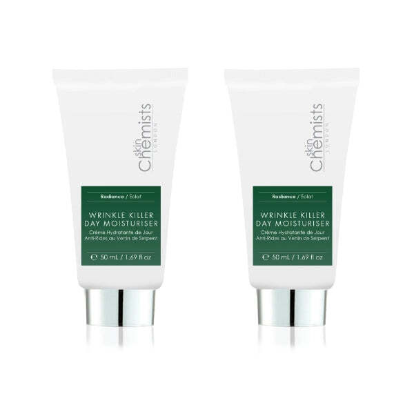 SkinChemists Wrinkle Killer Day Moisturiser 50ml Duo Pack (British brand)