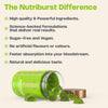 Nutriburst Nutri Greens gummies vitamins B D turmeric 60 gummies (British brand)