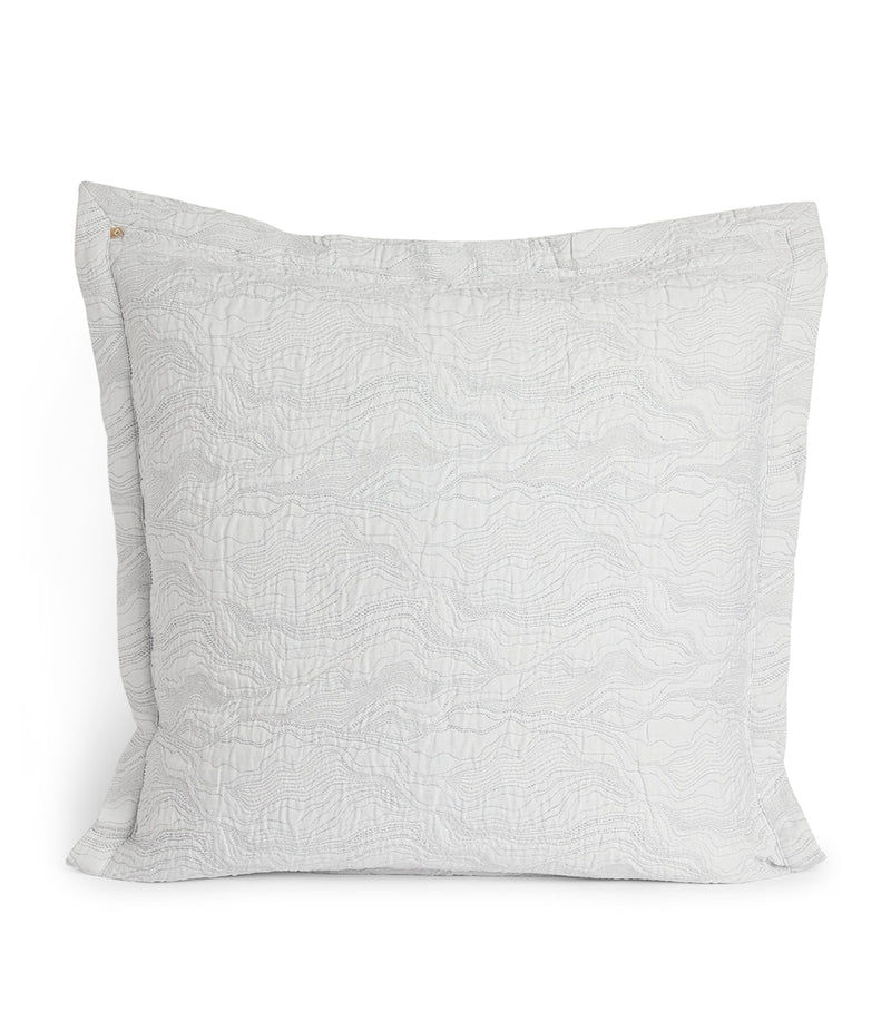 Celso De Lemos Perle square pillowcase 65cm (British brand)