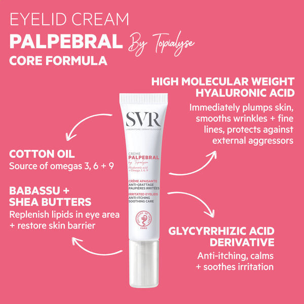 SVR Soothing Eczema Eye Cream 15ml (British brand)