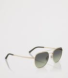 Oliver Peoples R-10 pilot sunglasses with titanium frames - British product