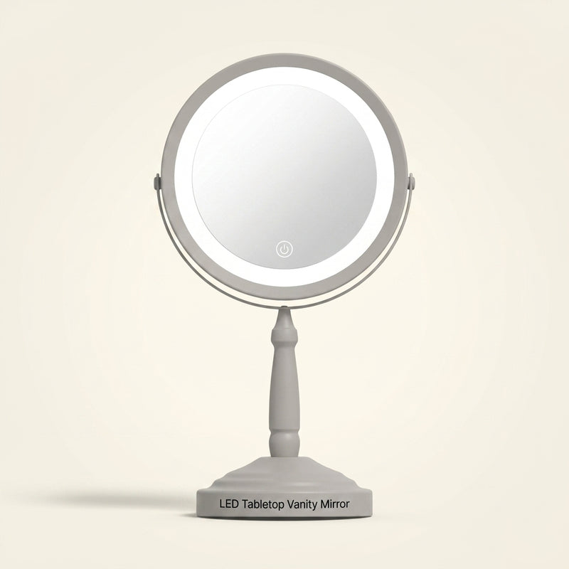 No7 cordless illuminated mirror gold, UK version