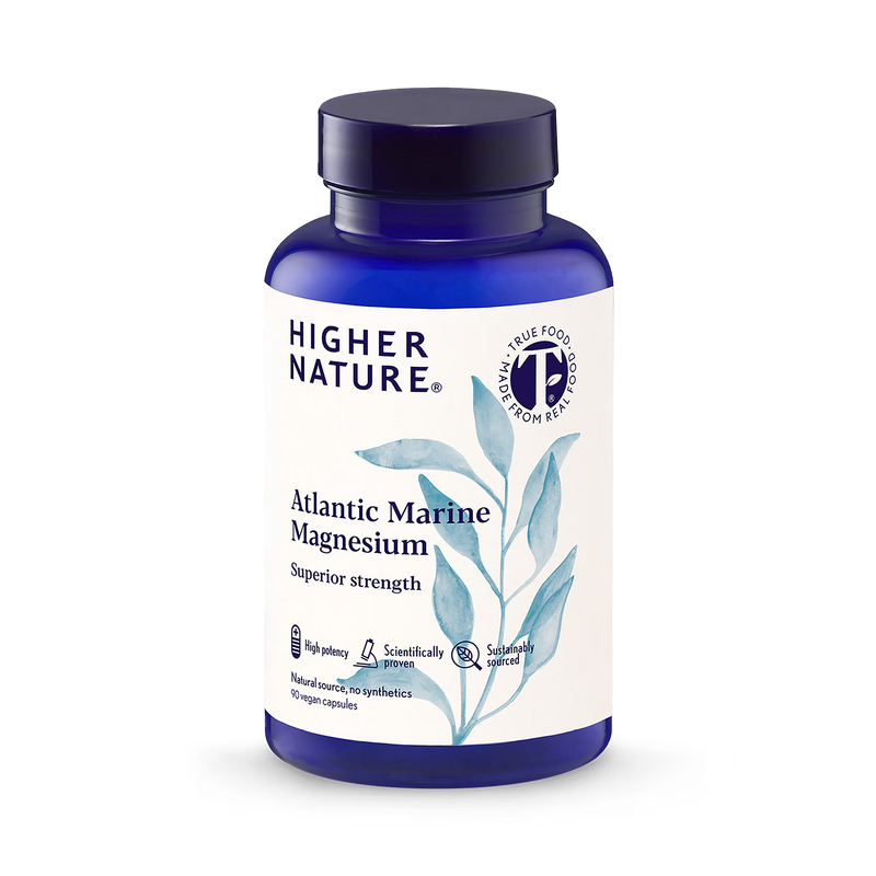 Atlantic Marine Magnesium 300mg 90 vegan capsules (British brand)