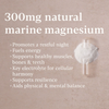 Atlantic Marine Magnesium 300mg 90 vegan capsules (British brand)