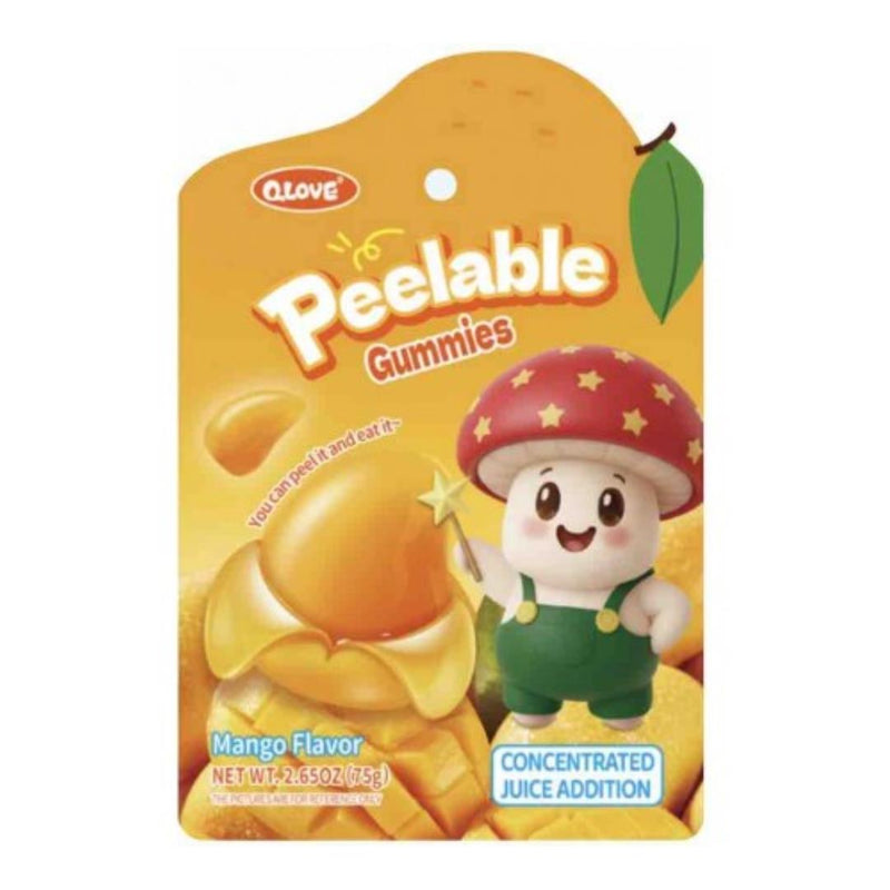 QLove peelable gummies mango flavour - British product