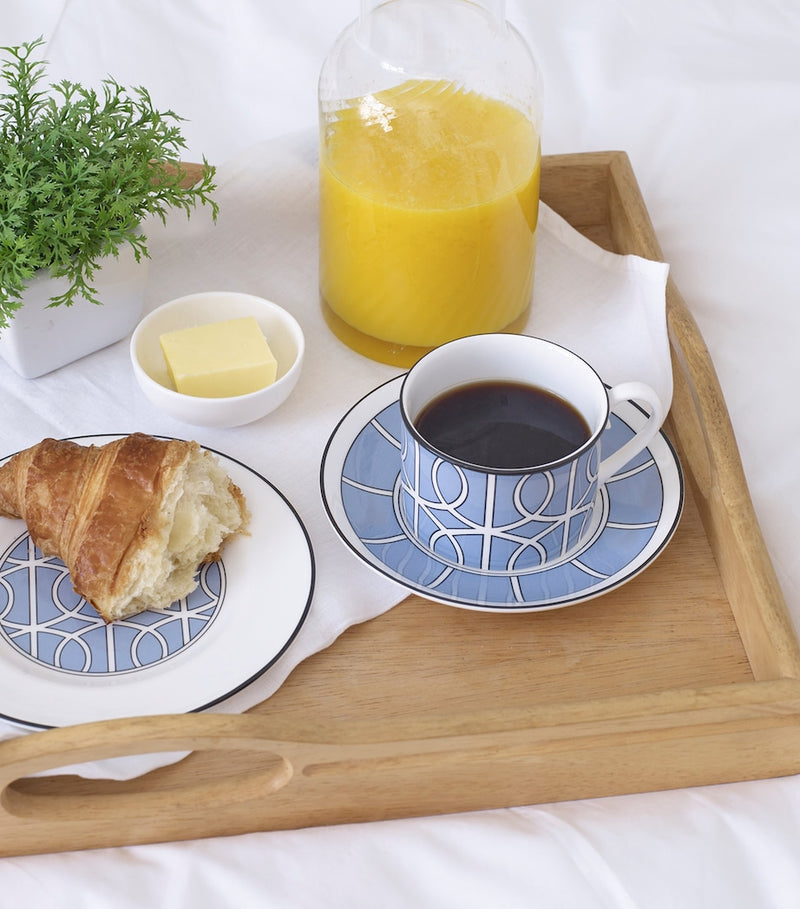 O.W. London Loop teacup and saucer set (British brand)