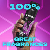 Lynx Excite body spray crisp coconut black pepper 250ml, imported from the UK