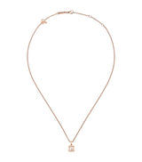 Harrods Chopard Happy Diamonds Icons Pendant Necklace in 18K Rose Gold with Diamonds- Buy online at McGrocer