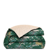 Harrods Reversible Double Duvet Cover in Organic Cotton Sateen, 200cm x 200cm- Buy online at McGrocer