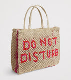 The Jacksons jute tote bag with Do Not Disturb print - British product