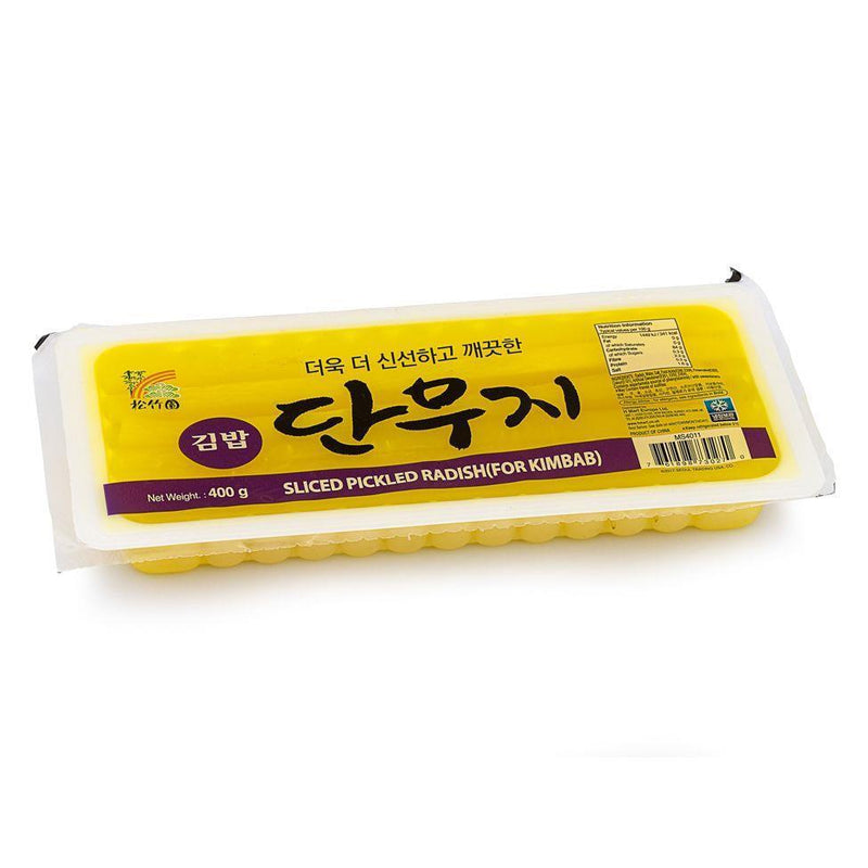 Songjukwon Korean pickled radish strips (British brand)