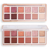 Superdrug Revolution The True Icon Bronze Eyeshadow Palette Makeup Set 12 Pans- Buy online at McGrocer