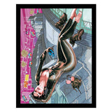 Superdrug DC Comics Batman Catwoman Around Comic Cover Art Print- Buy online at McGrocer