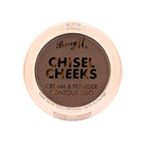 Superdrug Barry M Chisel Cheeks Cream Powder Contour Duo Dark- Buy online at McGrocer