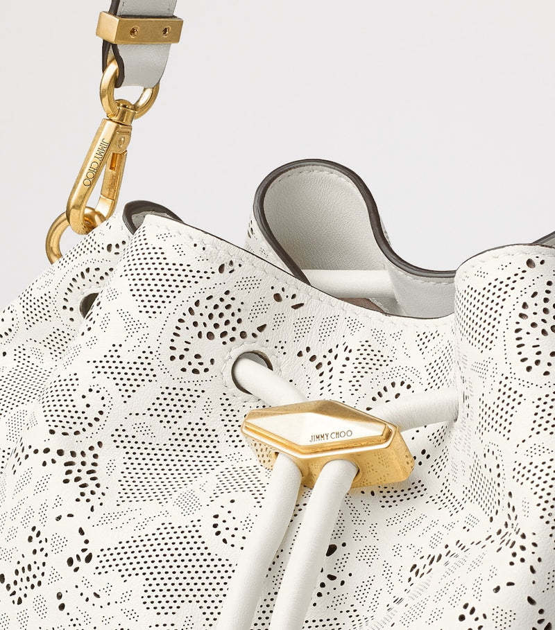 Jimmy Choo medium Cinch leather shoulder bag - British product