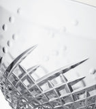 Waterford crystal bowl with karo and olive cut patterns, 15cm (British brand)