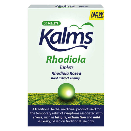 Kalms Rhodiola Tablets- 20 Tablets Sleep & Relaxation Boots   