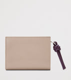 LOEWE Knot Wallet compact calfskin leather two-tone (British brand)