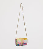 Christian Louboutin Bettina tie-dye chain wallet, imported from the UK