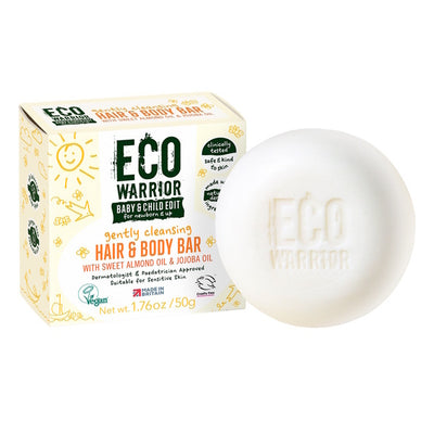 Kleine Seifenmanufaktur Eco Warrior Haar- & Körperriegel Orangenblüte Shampoo 50g