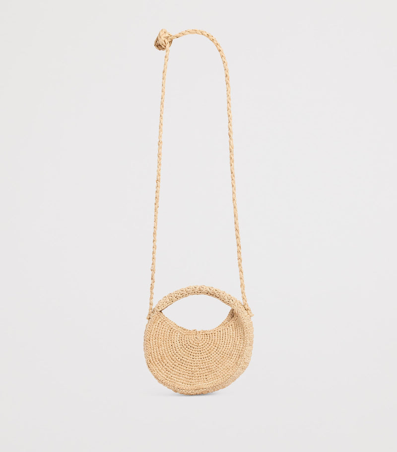 Bonpoint raffia Loulou crossbody bag - British product