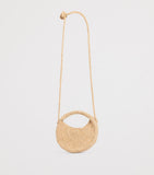 Bonpoint raffia Loulou crossbody bag - British product