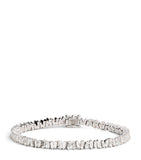 Suzanne Kalan white gold diamond classic tennis bracelet, UK version