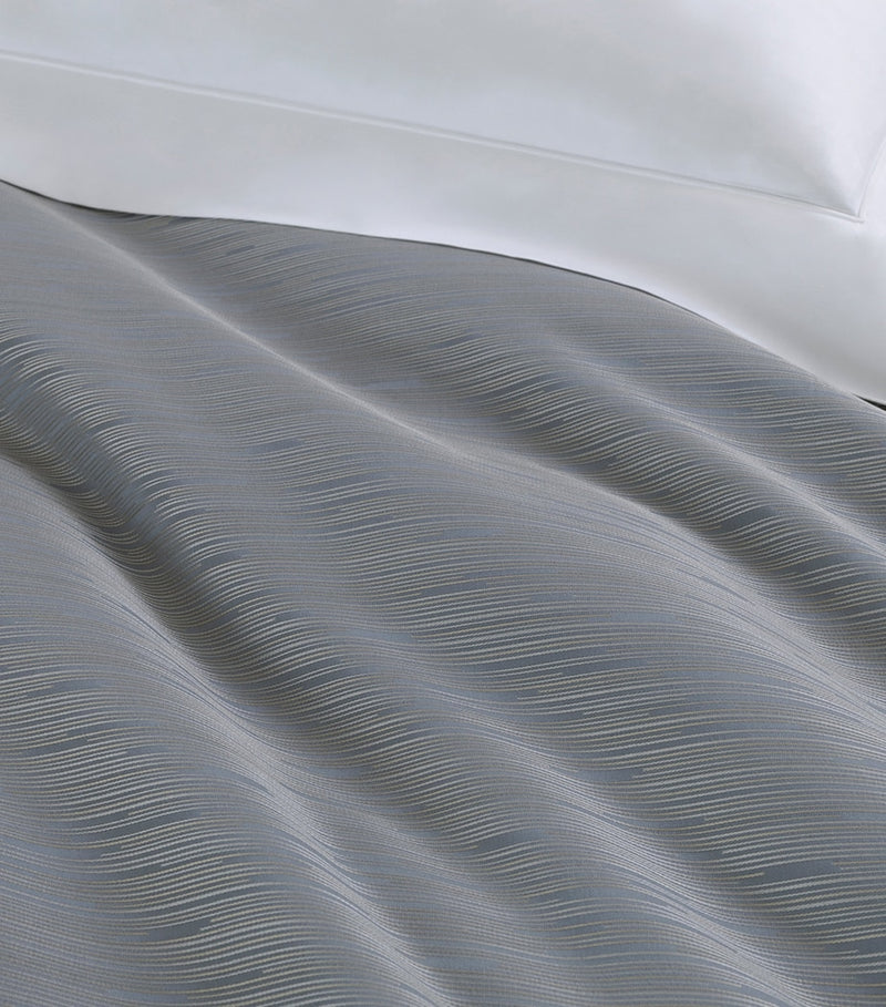Frette Stardust jacquard square pillowcase 65cm, imported from the UK