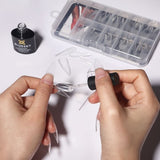 Bluesky soft gel nail extension kit stiletto 100 tips, UK version