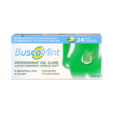 Holland & Barrett Buscomint Peppermint Oil 0.2ml Gastro-Resistant 24 Capsules- Buy online at McGrocer