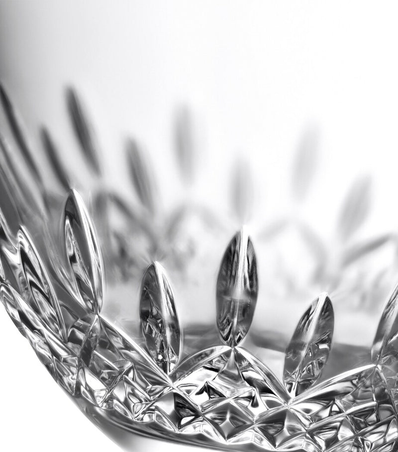 Waterford decorative crystal bowl with diamond cuts, 15cm (British brand)