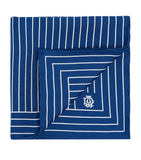 Dunhill stripe pocket square 30cm, UK version