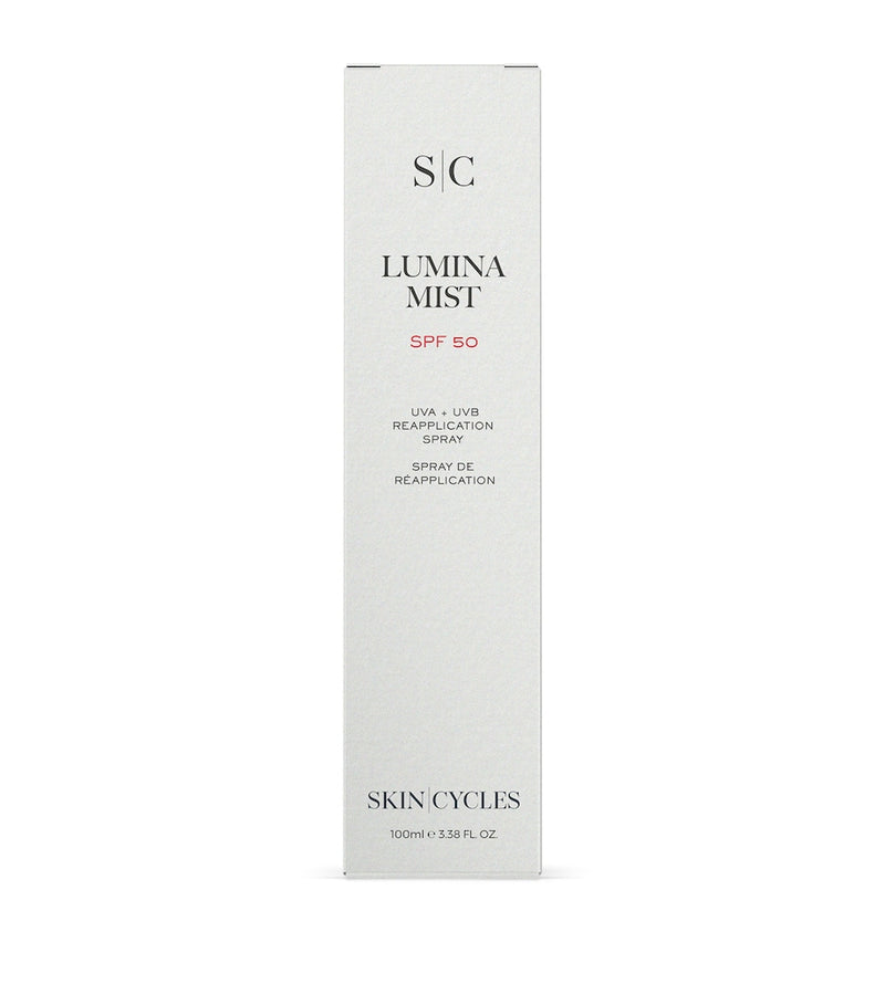 SKIN - CYCLES Lumina Mist SPF 50 sunscreen mist 100ml (British brand)