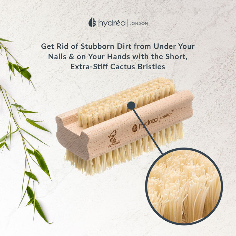 Hydréa London extra tough nail brush - British product