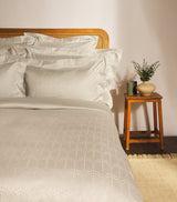 Harrods Celso de Lemos Evora Perle Oxford Egyptian Cotton Pillowcase (50cm x 75cm)- Buy online at McGrocer