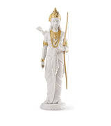 Harrods Lladró Porcelain Lakshman Sculpture- Buy online at McGrocer