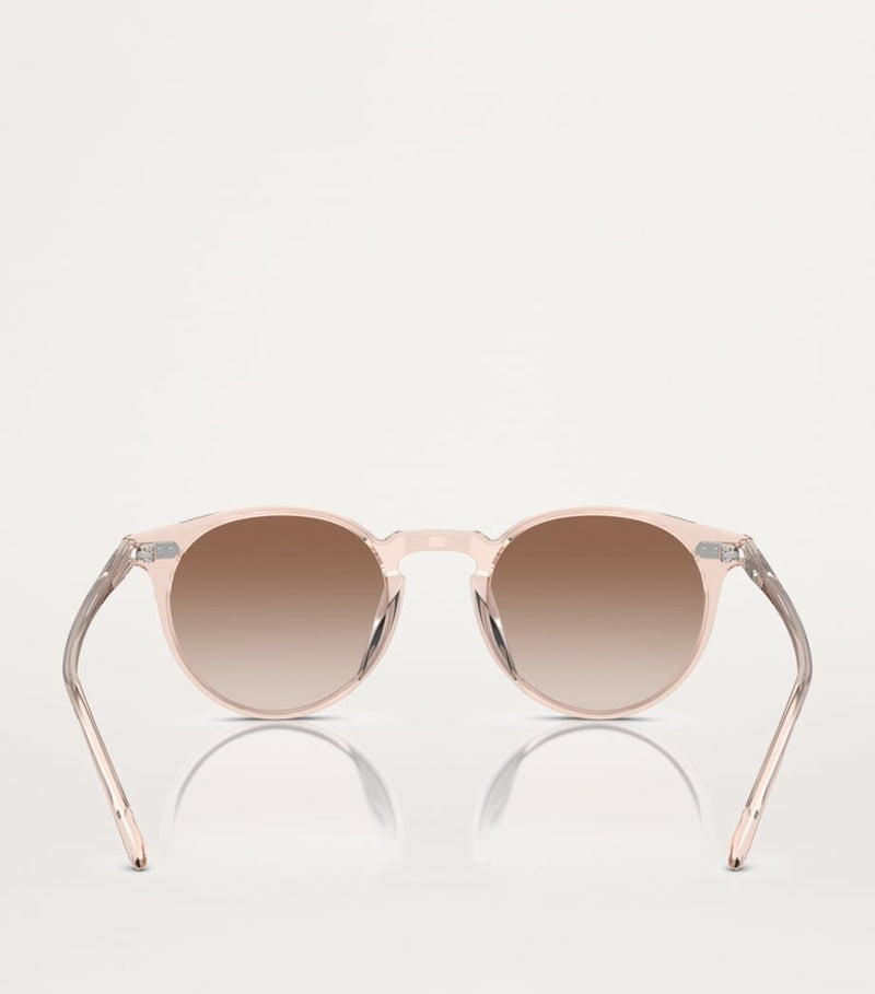 Oliver Peoples N.02 Sun acetate sunglasses vintage keyhole bridge - British product