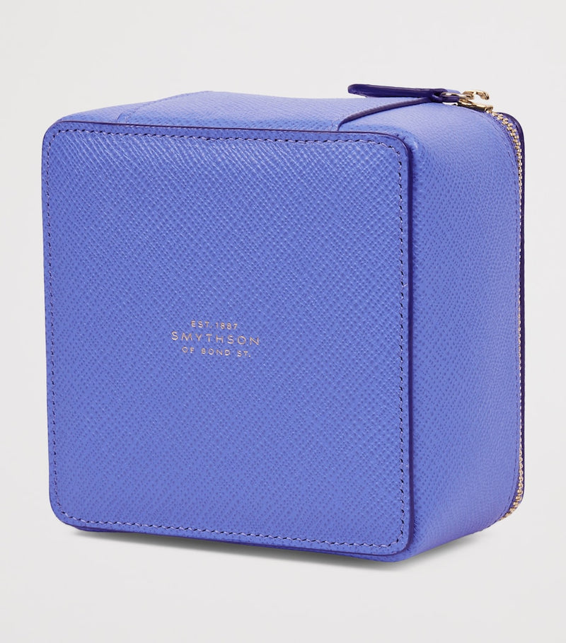 Smythson large calfskin Panama trinket case (British brand)