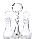 Greggio silver plated Georgian cruet set - British product