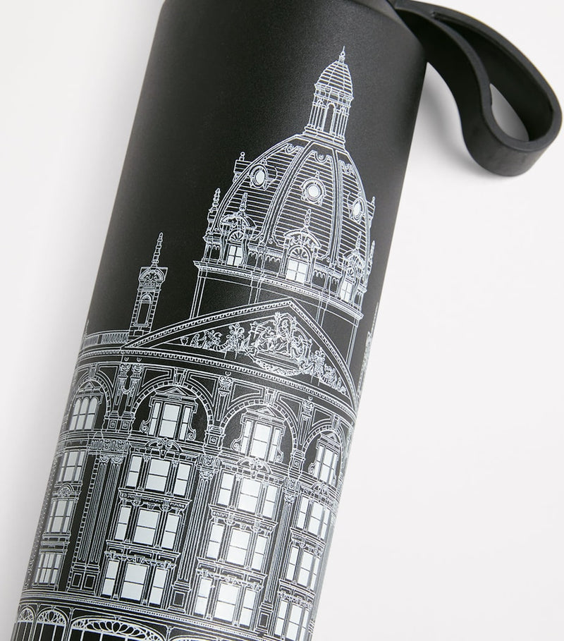 Harrods Knightsbridge water bottle, 25.5cm tall, UK version