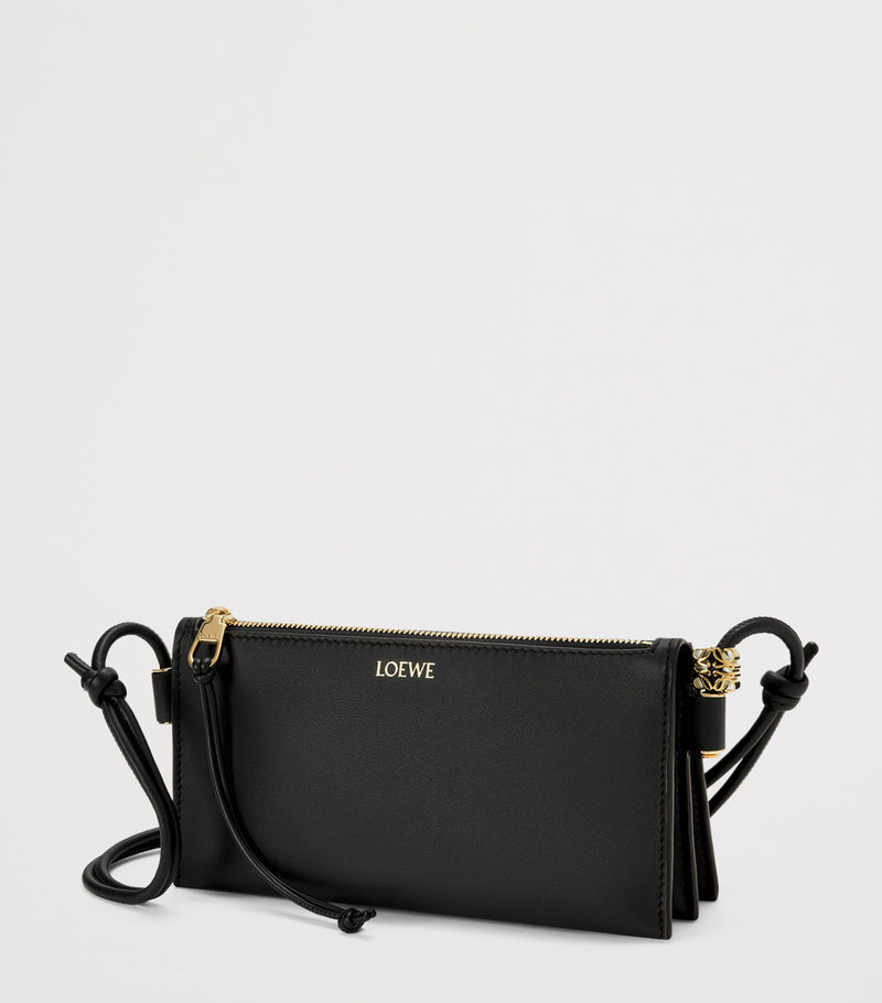 LOEWE Joya leather pouch with adjustable strap (British brand)