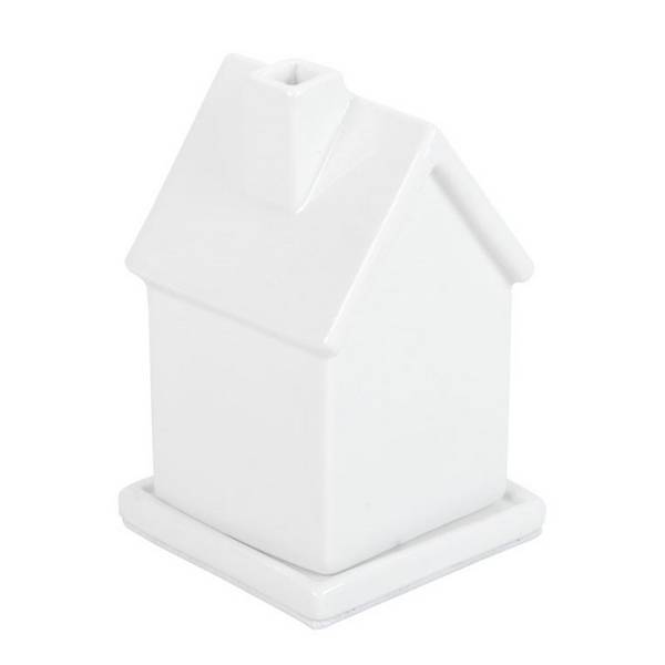 Something Different ceramic house incense cone holder (British brand)