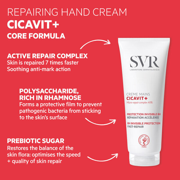 SVR CICAVIT+ fast-repairing hand cream 75ml (British brand)