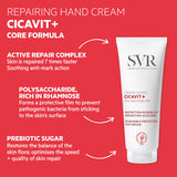 SVR CICAVIT+ fast-repairing hand cream 75ml (British brand)