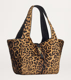 Saint Laurent Leopard Bea tote bag - British product