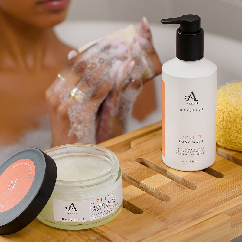 ARRAN Naturals Bergamot & Grapefruit Hand & Body Lotion 250ml, imported from the UK