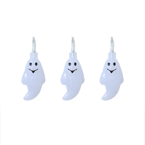 Livingandhome Halloween ghost LED string lights 3m, UK version