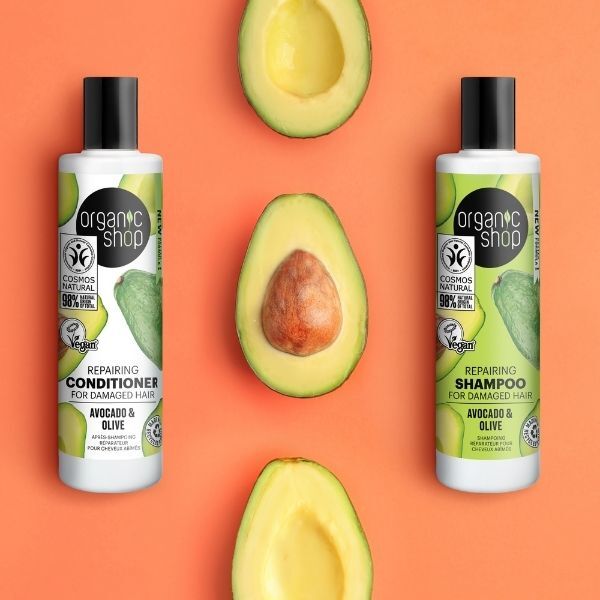 Organic Shop Repairing Conditioner Damaged Hair 280ml, imported from the UK