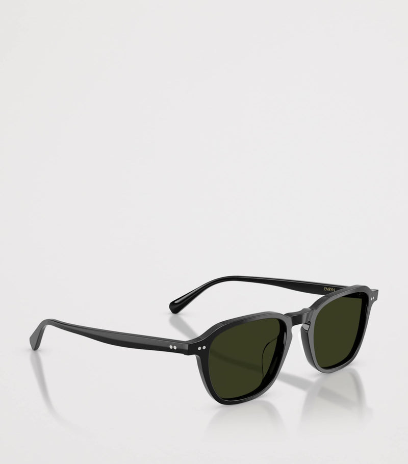 Oliver Peoples Emryn irregular sunglasses acetate frame, imported from the UK